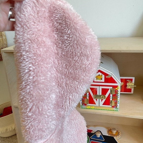 Tucker + Tate Reversible Shearling Hoodie Jacket Baby Girl 24 month Pink/White - Picture 7 of 9